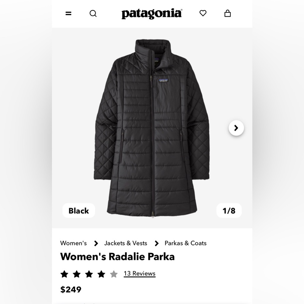 Patagonia Women’s Radalie Parka